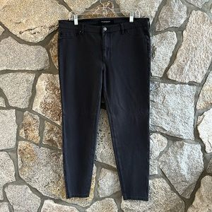 Liverpool Jeans Company Gray Stripe Pants